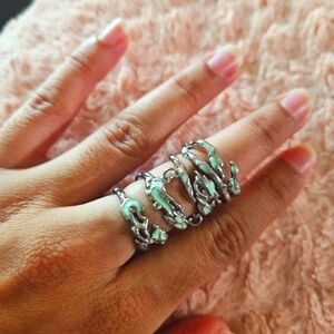 Long finger ring size 6
